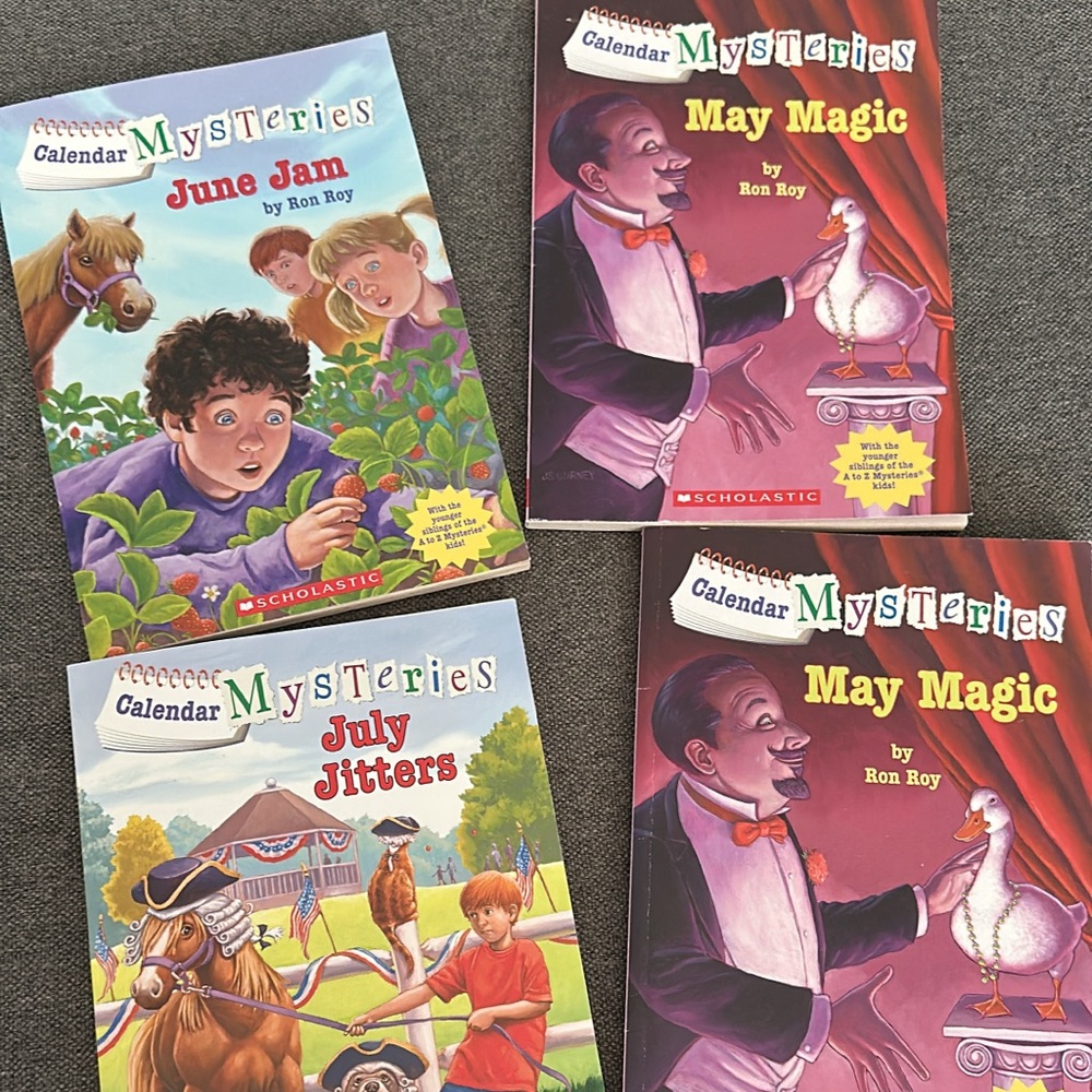 Calendar Mysteries Book Set by Ron Roy